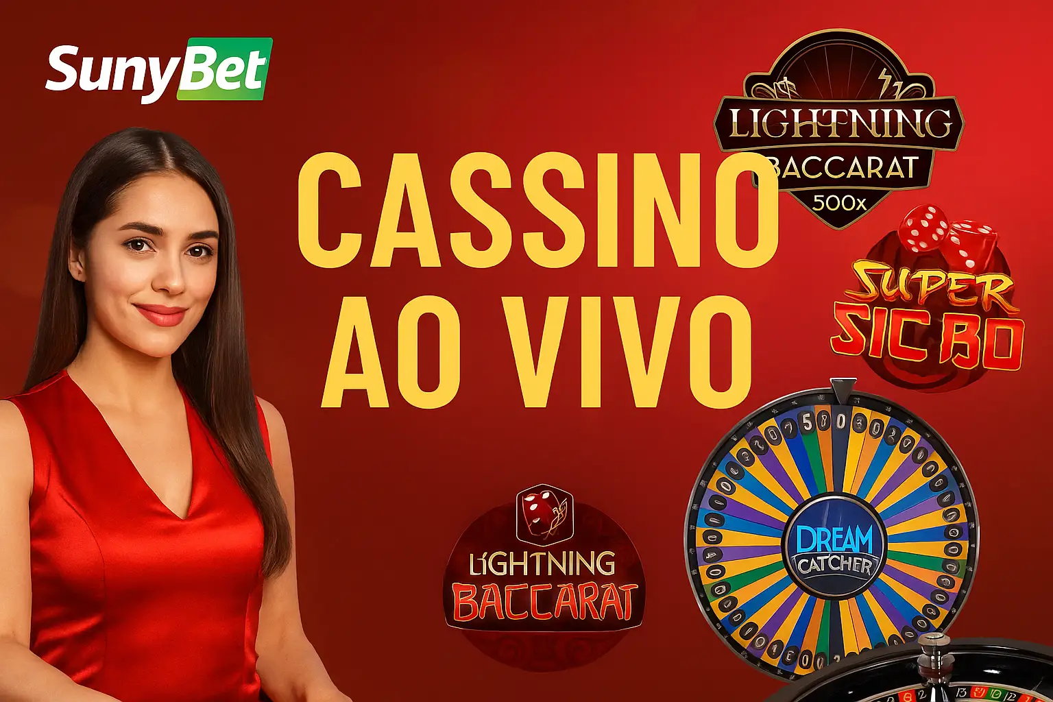 O SunyBet Live Casino lança promoções regularmente
